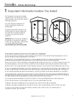 Preview for 3 page of Thermasol ThermaTouch TT7 Series Installation Manual