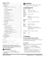 Preview for 2 page of thermastor 4028600 Installation, Operation And Service Instructions