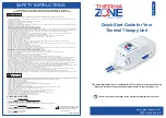 Preview for 1 page of ThermaZone 003-99 Quick Start Manual