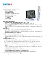 Preview for 1 page of Thermco ACC895WRFT Manual