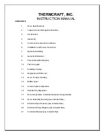 Preview for 2 page of Thermcraft LBO-24-10-10-1T-J14642/1A Instruction Manual