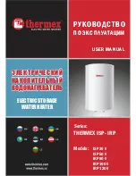 THERMEx IRP 100 V User Manual preview