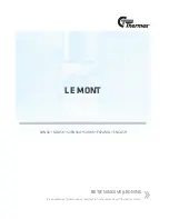 THERMEx LE MONT Instruction Manual preview