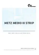 THERMEx METZ MEDIO III STRIP Mounting Instruction preview