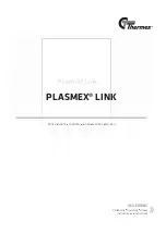 THERMEx Plasmex Link Instructions Manual предпросмотр