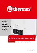 THERMEx Sirius ErP PM 24 Installation And User Manual preview