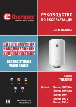 Preview for 1 page of THERMEx Thermo 100 V User Manual