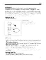 Предварительный просмотр 3 страницы THERMEx Water filter Installation And User Instructions Manual