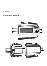 Thermia Expansion module 1 Installation Manual preview