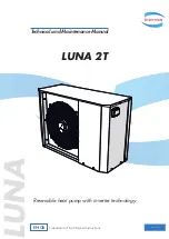 Thermics LUNA 2T Installation, Technical And Maintenance  Manual предпросмотр