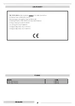 Preview for 2 page of thermital 20054247 Manual