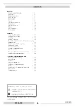 Preview for 4 page of thermital 20105840 Installation And Maintenance Manual