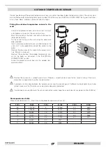 Preview for 31 page of thermital 20105840 Installation And Maintenance Manual