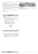 Preview for 2 page of thermital 20109806 Installation And Maintenance Manual