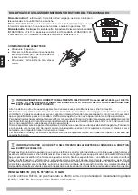 Preview for 14 page of thermital 20112939 Operating Instructions Manual