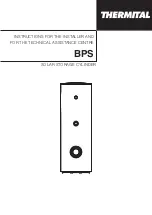 thermital 20136245 Instructions For The Installer And For The Technical Assistance Centre preview