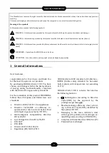 Preview for 4 page of thermital COROLLA PACK 1000 Series Installation, Operation And Maintenance Manual