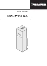 thermital SUNDAY 200 SOL User Manual предпросмотр