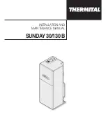 thermital SUNDAY 30/130 B Installation And Maintenance Manual preview