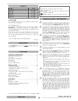 Предварительный просмотр 2 страницы thermital TBPS 200 KOMPACT Installation, Operation And Maintenance Manual