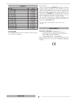 Preview for 2 page of thermital THC 1000 GREY Installation, Operation And Maintenance Manual