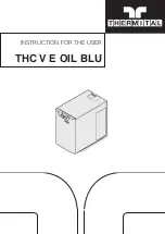 thermital THC V E OIL BLU Instructions For The User предпросмотр