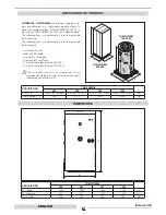 Preview for 14 page of thermital THE/COMBI3 1000 Installation And Maintenance Manual