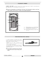 Preview for 21 page of thermital THE/COMBI3 1000 Installation And Maintenance Manual