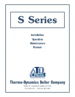 Thermo-Dynamics Boiler S100 Installation, Operation & Maintenance Manual preview