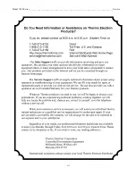 Preview for 4 page of Thermo Electron 1284 Operating And Maintenance Manual