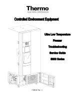 Thermo Electron 8600 Series Troubleshooting Service Manual preview