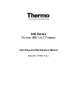 Thermo Electron 900 Series Operating And Maintenance Manual preview