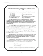 Preview for 4 page of Thermo Forma 3911 Operating And Maintenance Manual