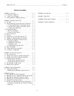 Preview for 5 page of Thermo Forma 3911 Operating And Maintenance Manual