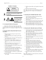 Preview for 19 page of Thermo Forma 3911 Operating And Maintenance Manual