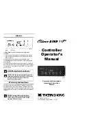 Preview for 1 page of Thermo King ClimaAIRE I D TK 60065 Operator'S Manual