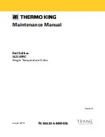 Preview for 1 page of Thermo King Rail Edition SLXi-DRC Maintenance Manual