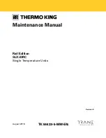 Предварительный просмотр 1 страницы Thermo King Rail Edition SLXi-DRC Maintenance Manual