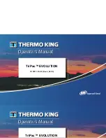 Предварительный просмотр 1 страницы Thermo King TriPac EVOLUTION Operator'S Manual