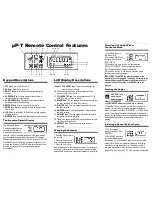 Preview for 2 page of Thermo King µP-T Operating Manual