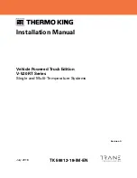 Thermo King V-520 RT Series Installation Manual preview