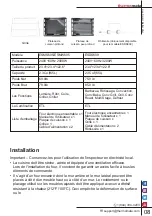 Preview for 39 page of thermo mate ESDS609 Instruction & Installation Manual