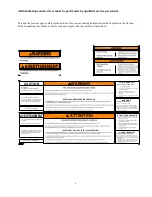 Preview for 4 page of Thermo Pride CLHS1-050P36N User'S Information Manual