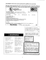 Preview for 2 page of Thermo Pride OC2-56 Installation And Operation Manual