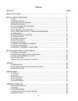 Preview for 2 page of Thermo Products VC-BBP Spirit Series Installation, Operation & Maintenance Manual