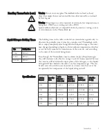 Preview for 3 page of Thermo Scientific 2122 Operating Manual