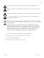 Preview for 4 page of Thermo Scientific 30M Operating And Maintenance Manual