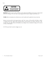 Preview for 3 page of Thermo Scientific 3960 Operating And Maintenance Manual