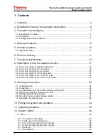 Preview for 4 page of Thermo Scientific 50131250 Operating Instructions Manual