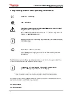 Preview for 6 page of Thermo Scientific 50131250 Operating Instructions Manual